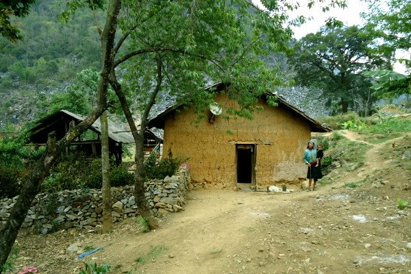 Núi Đôi ở Quản Bạ - Hà Giang
