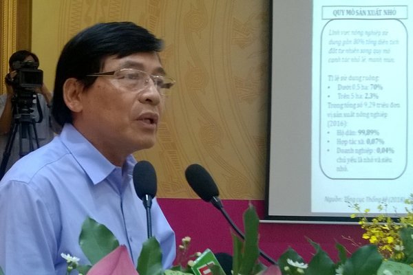 Ông Phạm Phú Ngọc Trai khuyến nghị ĐBSCL cần đẩy mạnh liên kết vùng và thúc đẩy tái cơ cấu nông nghiệp.