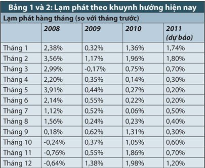 Bài toán 2011 cho lạm phát, lãi suất và tỷ giá - Ảnh 1